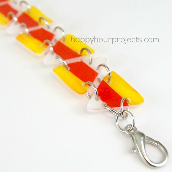 candy corn braceletts