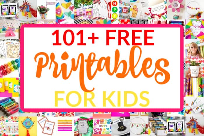101 Free Printables For Kids Crafts Puzzles Games More