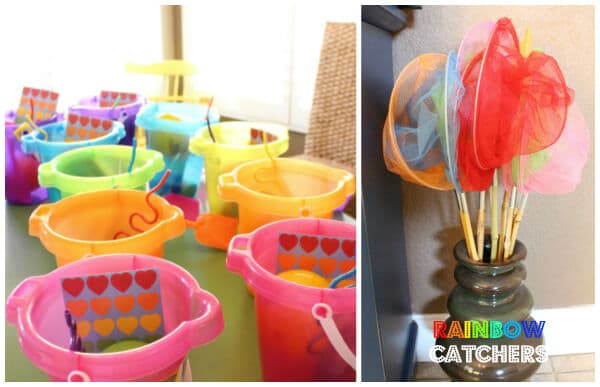 Rainbow Punch Pinata | Rainbow Birthday Party | Party Activities | Kids Party | www.madewithhappy.com