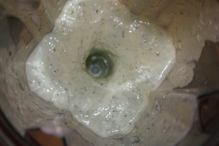 Green Goddess ready to eat!