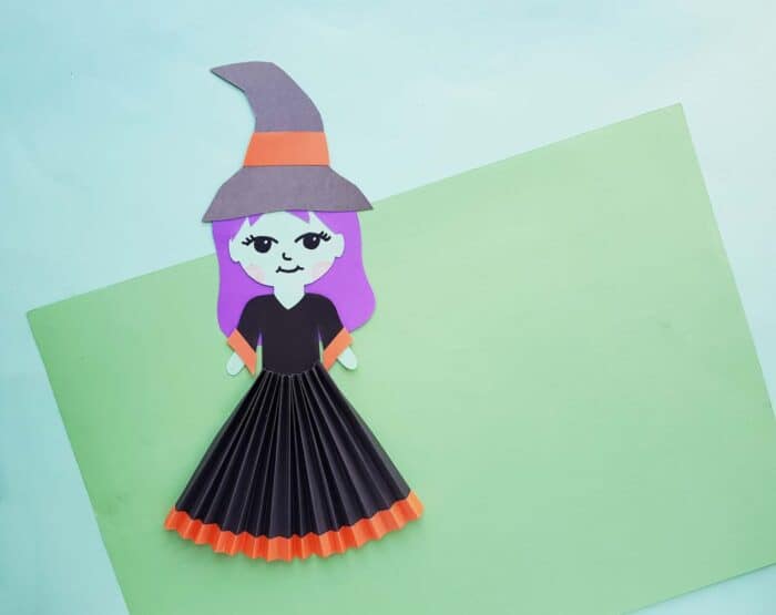 Witch Craft For Kids made out of paper
