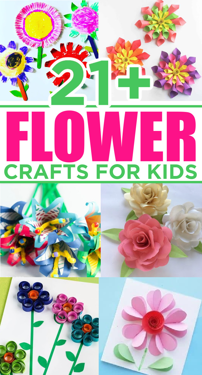 Easy Origami Flower Craft For Kids