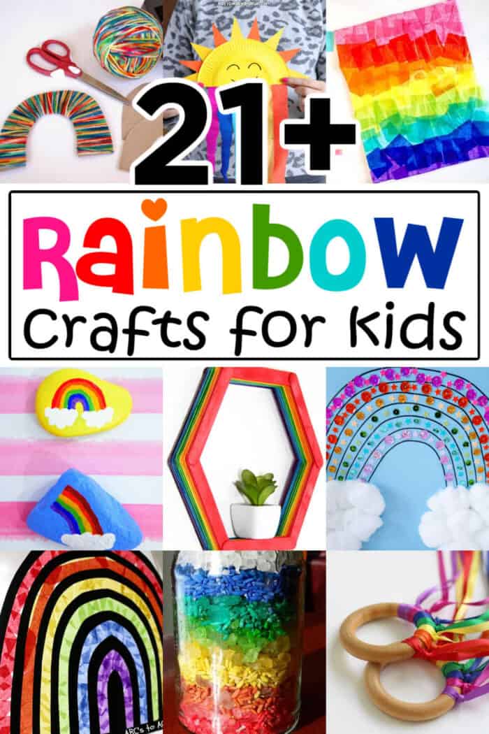 rainbow craft preschool