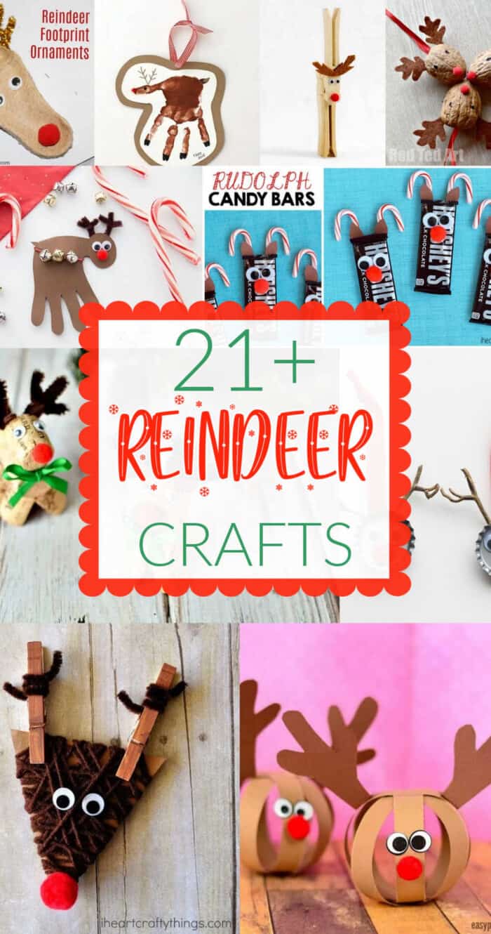 Reindeer Crafts for Kids of all ages