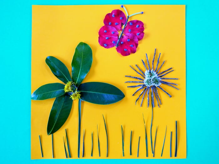 How to make 3D flower paper artwork - Easy craft idea for kids and adults!