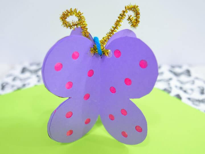 3D paper butterfly