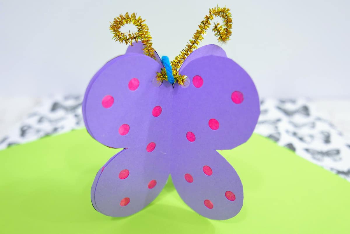 3D paper butterfly