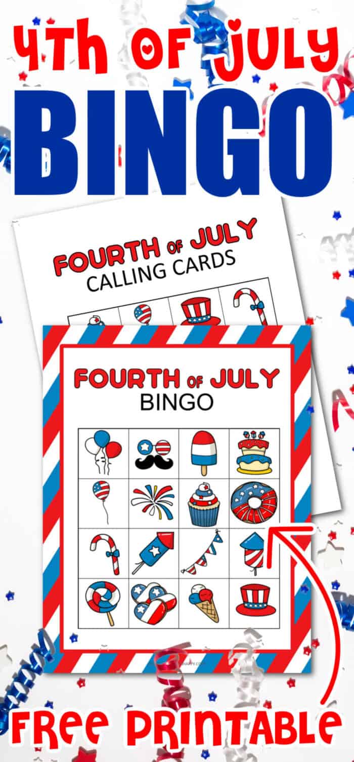 4th july bingo