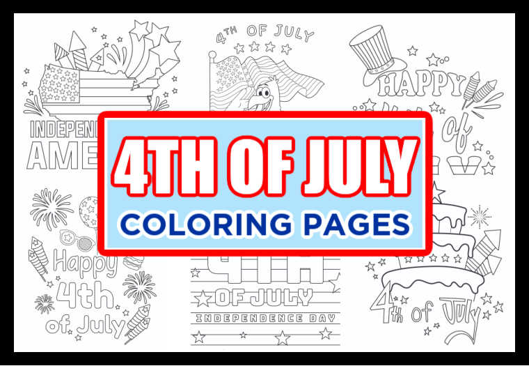 Coloring Pages for July 4th