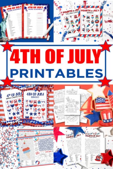 Free 4th of July Printables - Made with HAPPY
