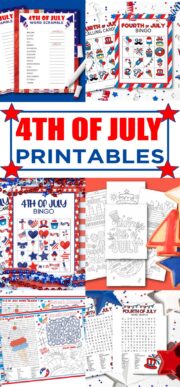 Free 4th Of July Sundae Printables