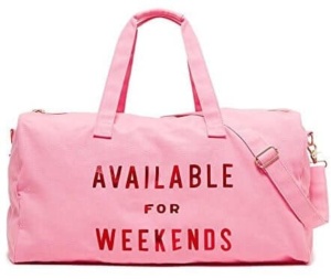 Available For Weekends Bando Luggage