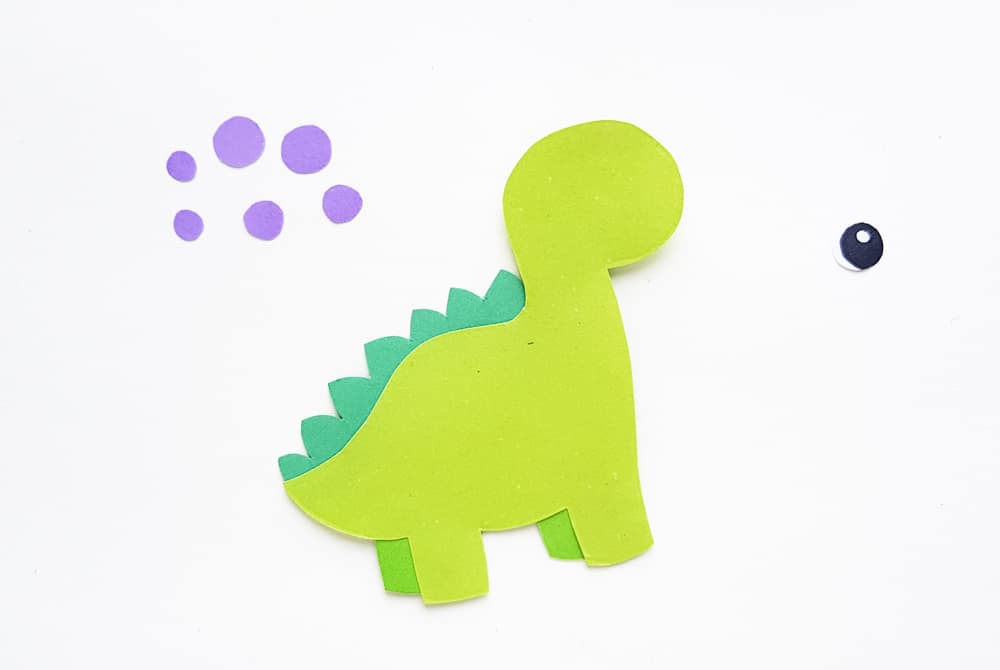 Add Back Legs of Dinosaur