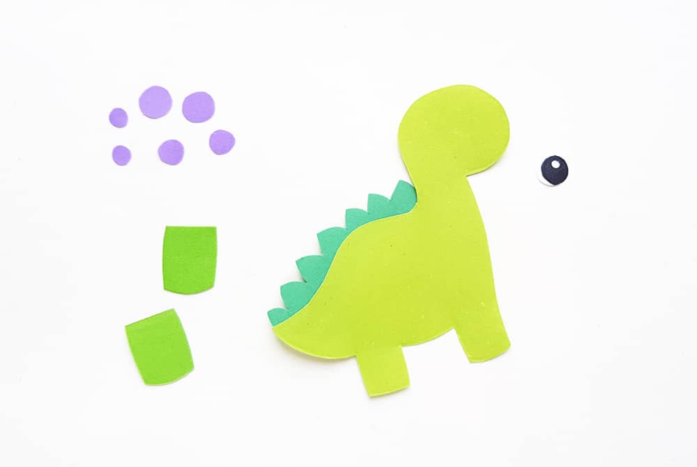 Add Piece of Dinosaur Back