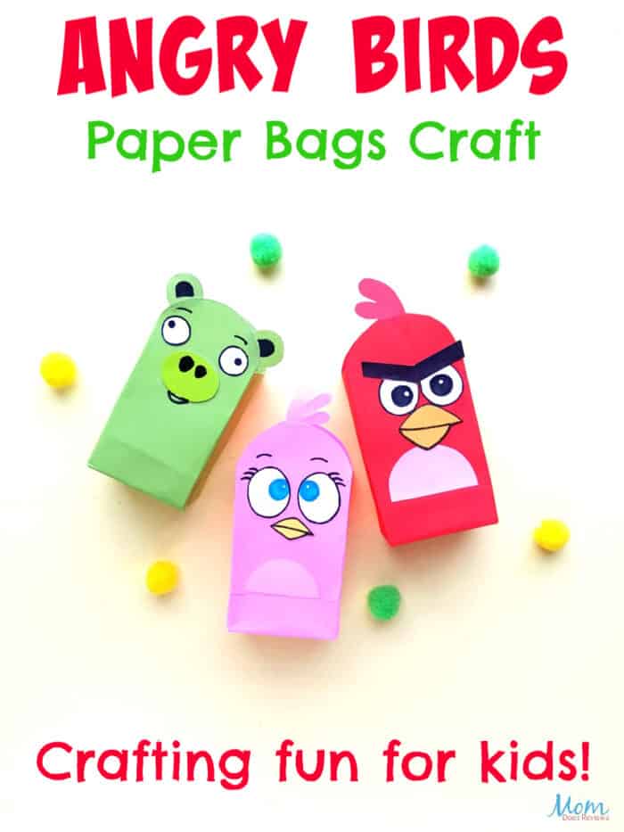 Angry Birds Paper Bag Crafts