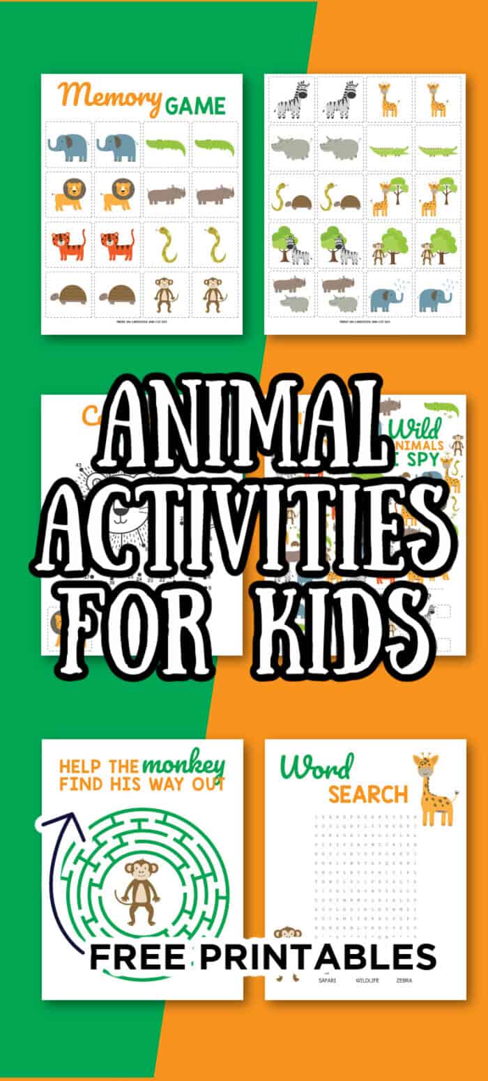 Animal Activities For Kids
