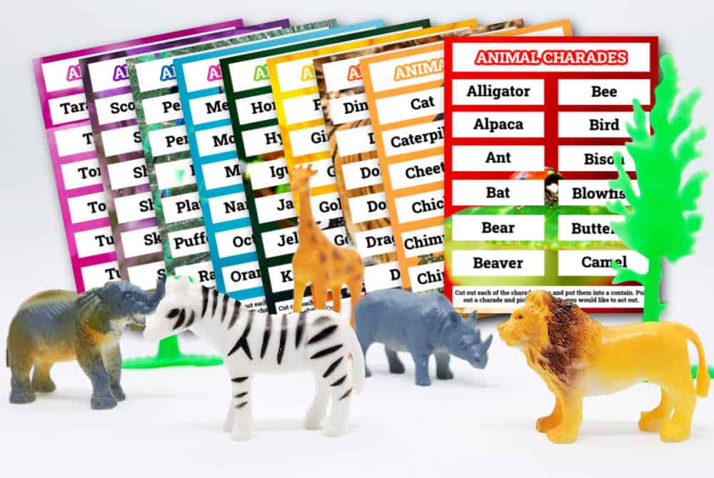 Animal Charades Made With HAPPY Animal Charades Made With HAPPY