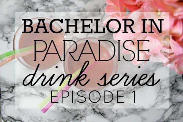 Bachelor In Paradies - Drink Series - Episode 1 | Vodka Pink Drink |Pink Paradise | www.madewithhappy.com