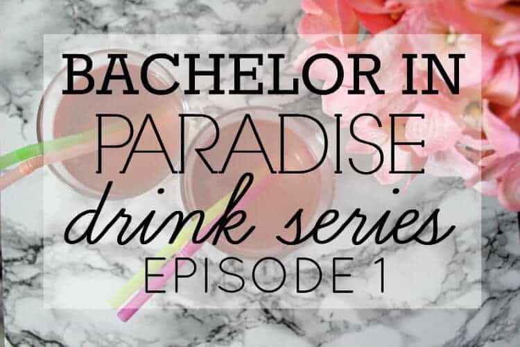 Bachelor In Paradies - Drink Series - Episode 1 | Vodka Pink Drink |Pink Paradise | www.madewithhappy.com