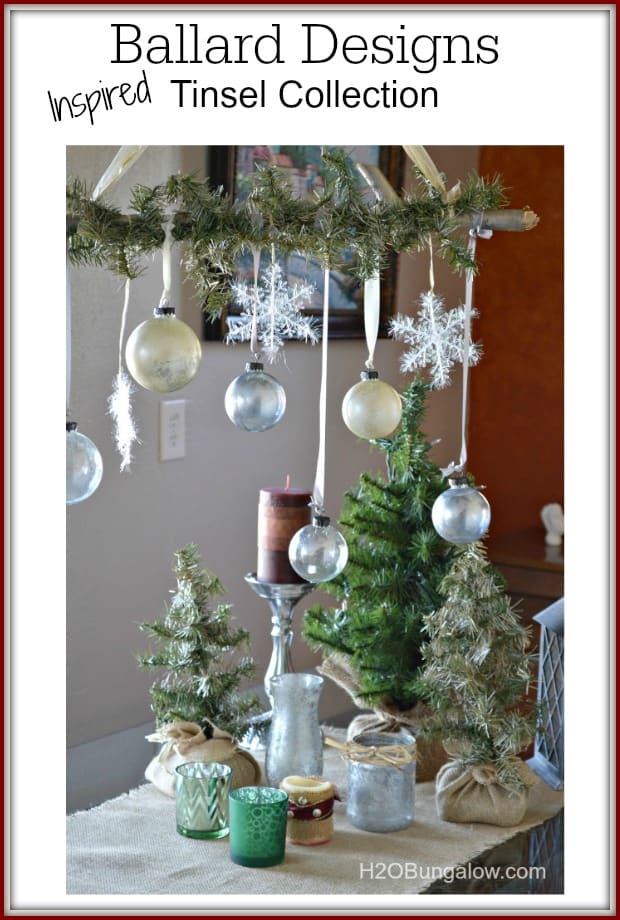 Silver And Gold Mercury Glass Christmas Decorations