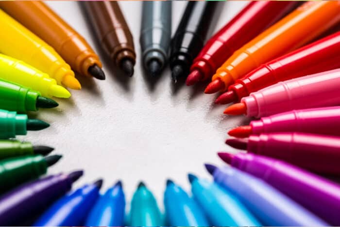 Best Markers For Coloring - Made with HAPPY