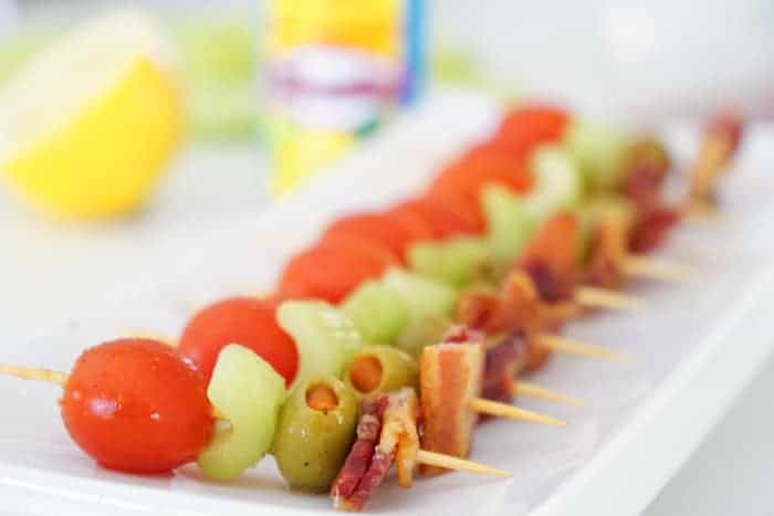 Bloody Mary Skewers - Foxes Love Lemons