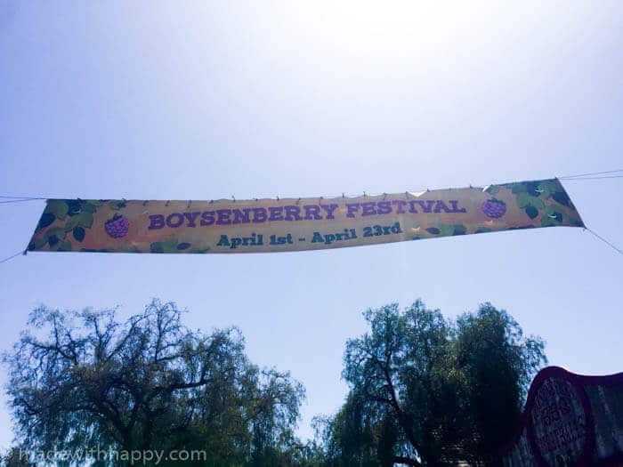 The Boysenberry Festival at Knott's Berry Farm | Things to do at Knott's Berry Farm | How does Knott's Berry Farm compare to Disneyland | Little kids at Knott's Berry Farm | www.madewithhappy.com