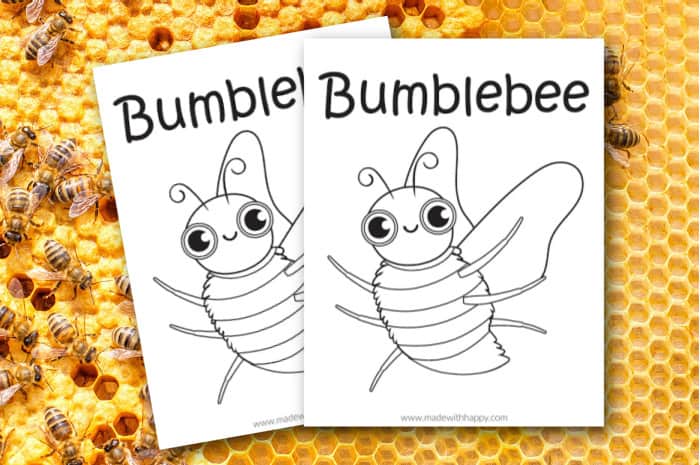 Bumblebee Coloring Pages