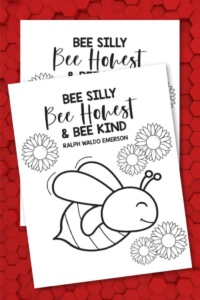 Busy Bee Preschool Activity Pack - Made with HAPPY