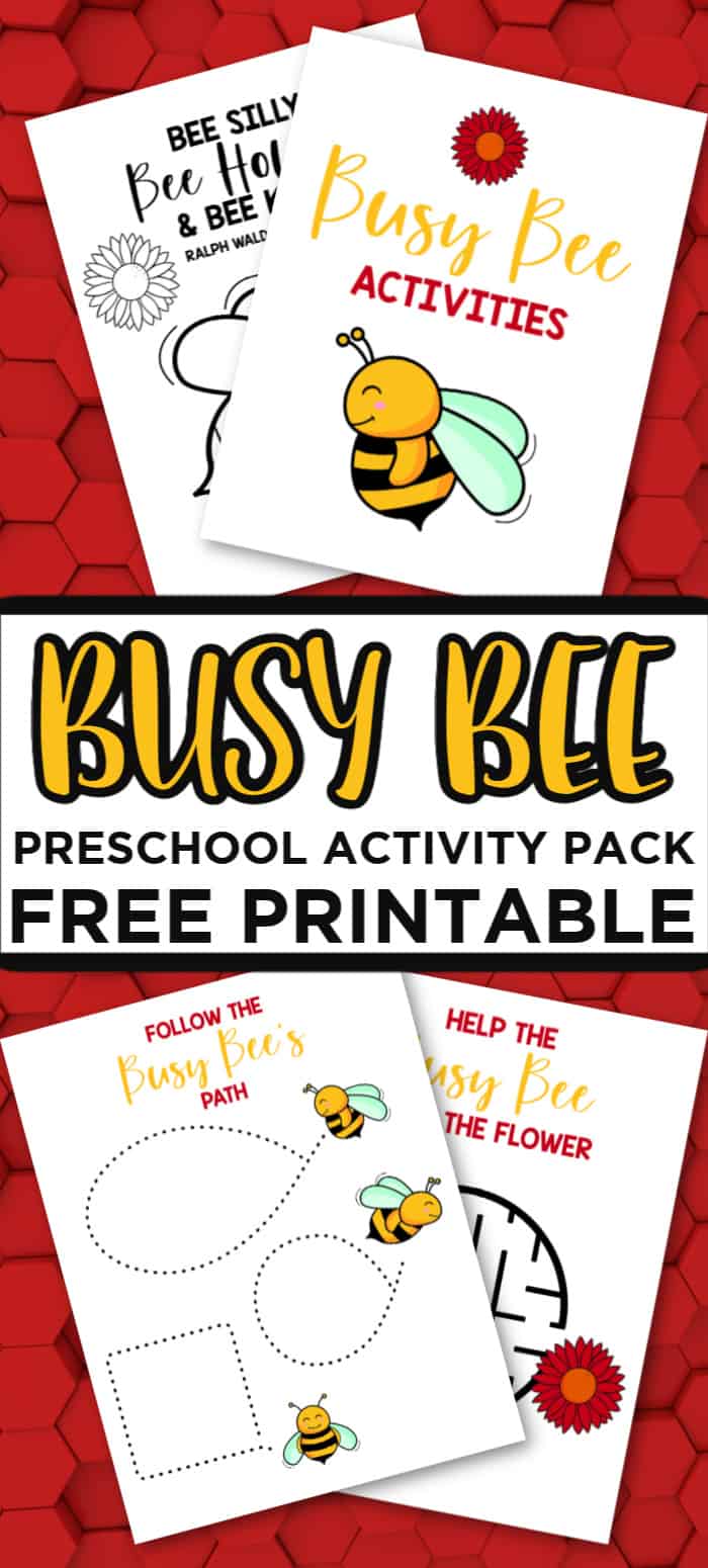 Busy Bee Preschool Activiites