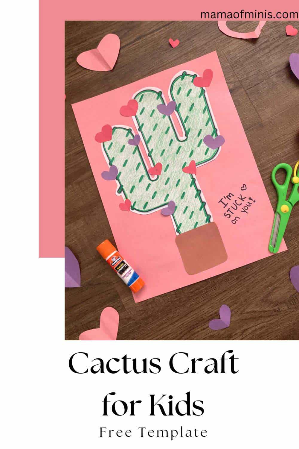 Cactus Craft For Kids