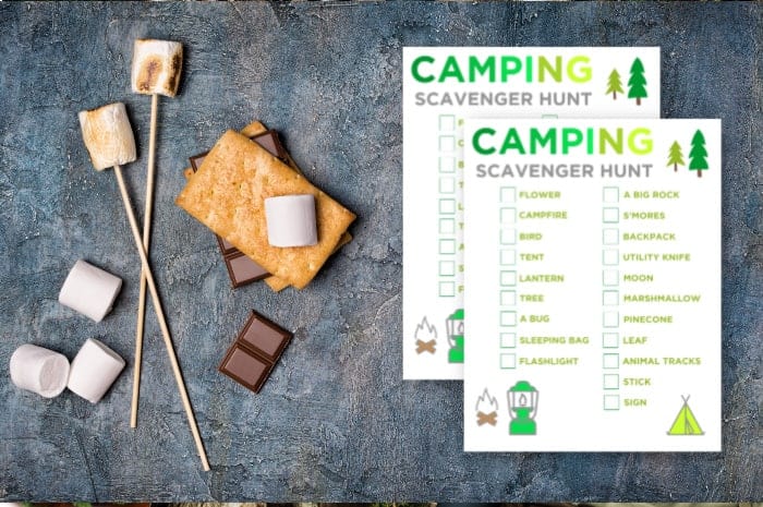 camping crafts for kids