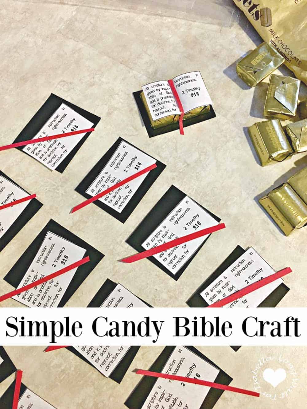 Candy Bible Craft