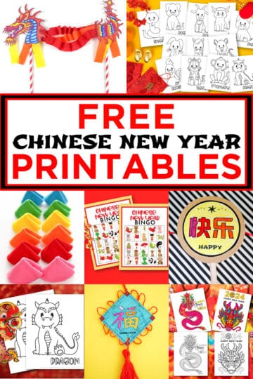 Free Chinese New Year Printables - Made with HAPPY