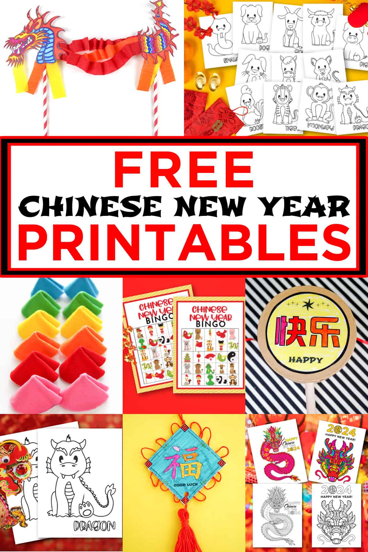 Chinese New Year Printables For Kids