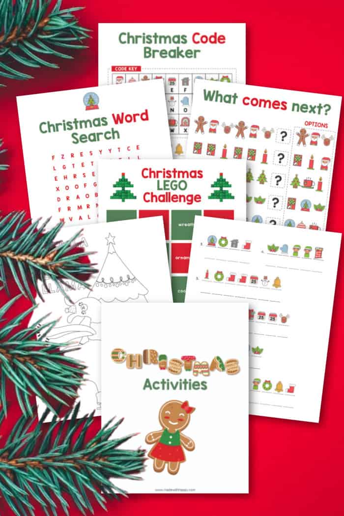 Printable Christmas Activity Packet