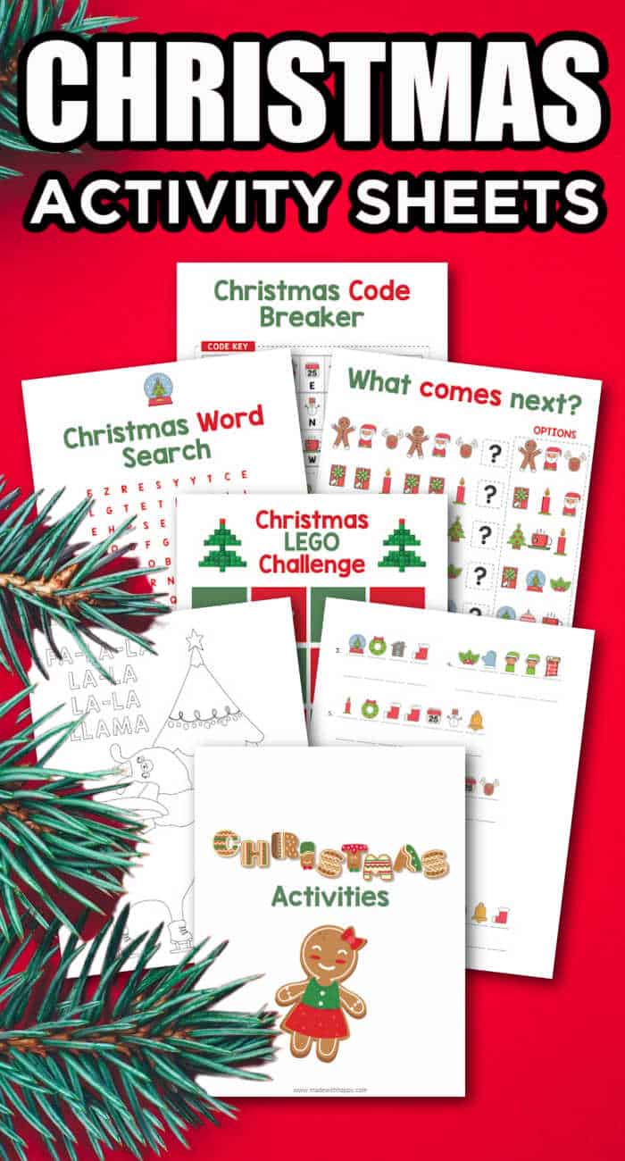 Christmas Activity Packet - Christmas Printable Fun For Kids