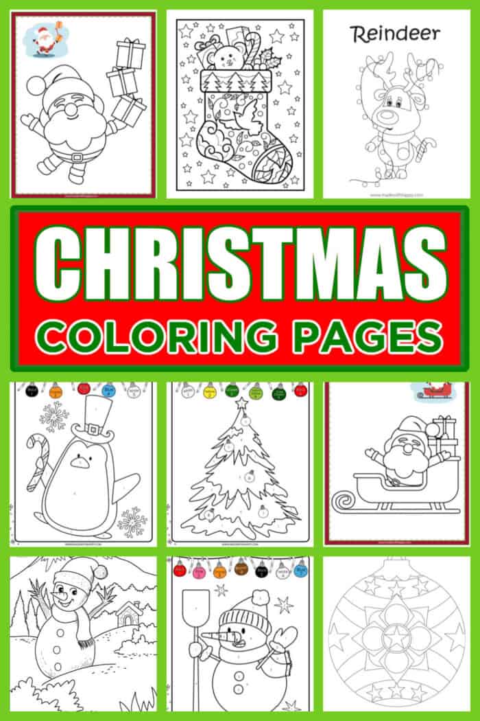 Christmas Coloring Sheets for Kids