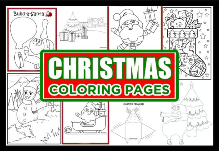 Free Christmas Coloring Sheets