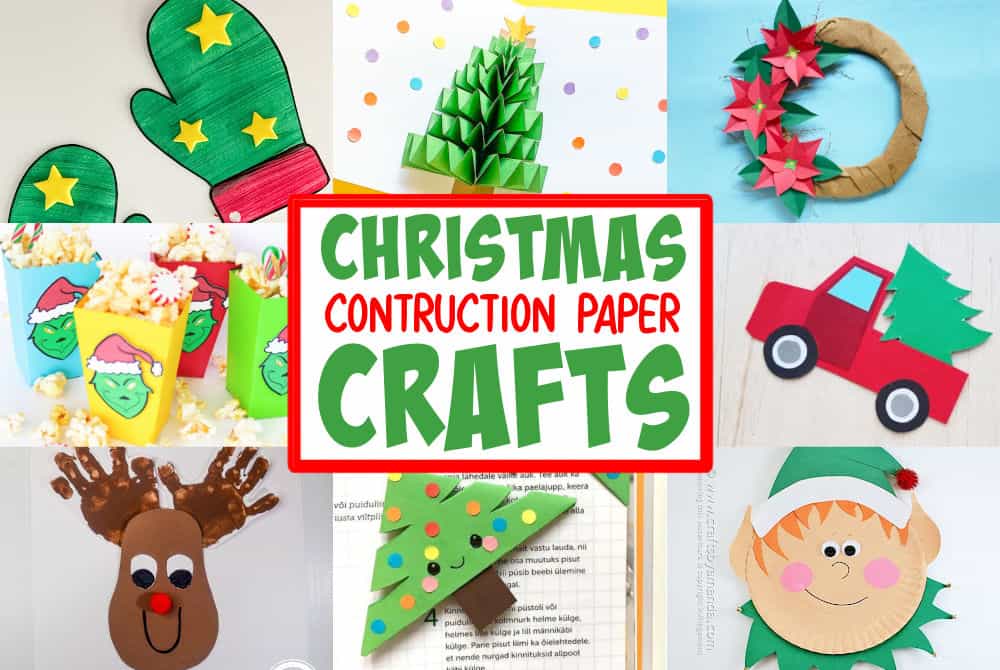 Christmas Construction Paper Crafts