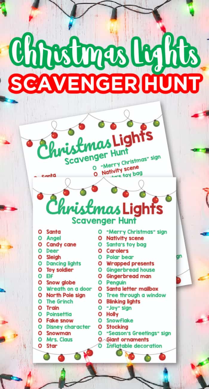 Christmas Light List