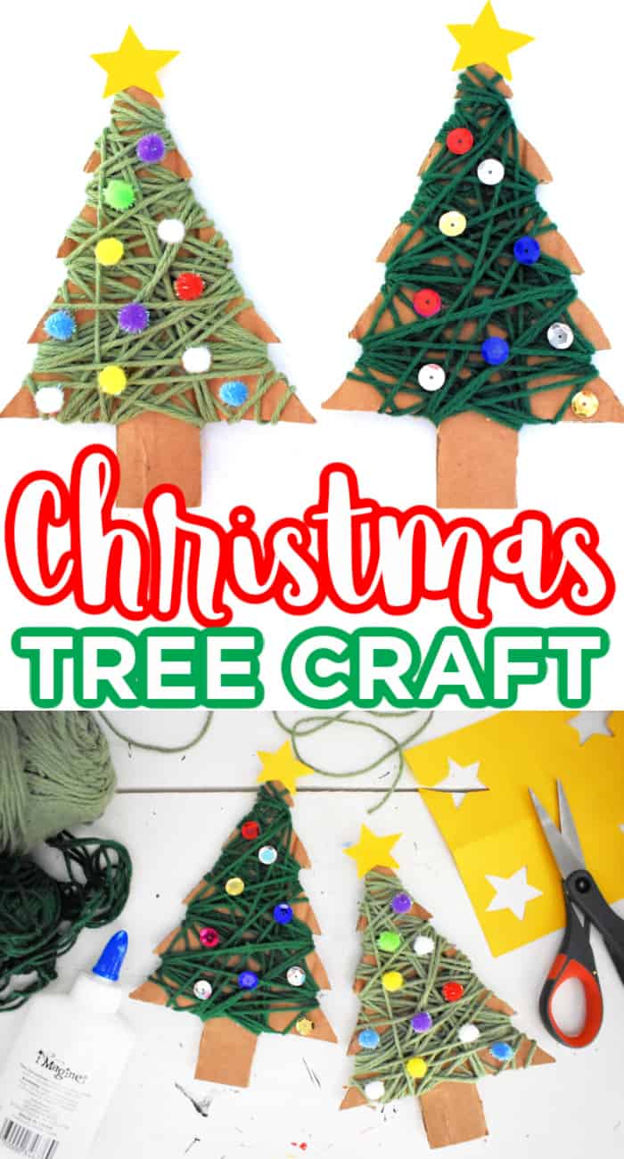 Christmas Tree Craft For Kids 