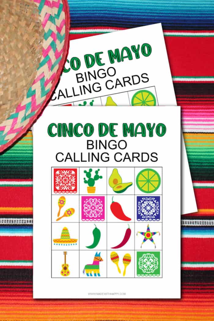 Calling Cards for Bingo