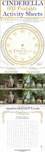 Cinderella Printable Activity Sheets (Free) - Made with HAPPY