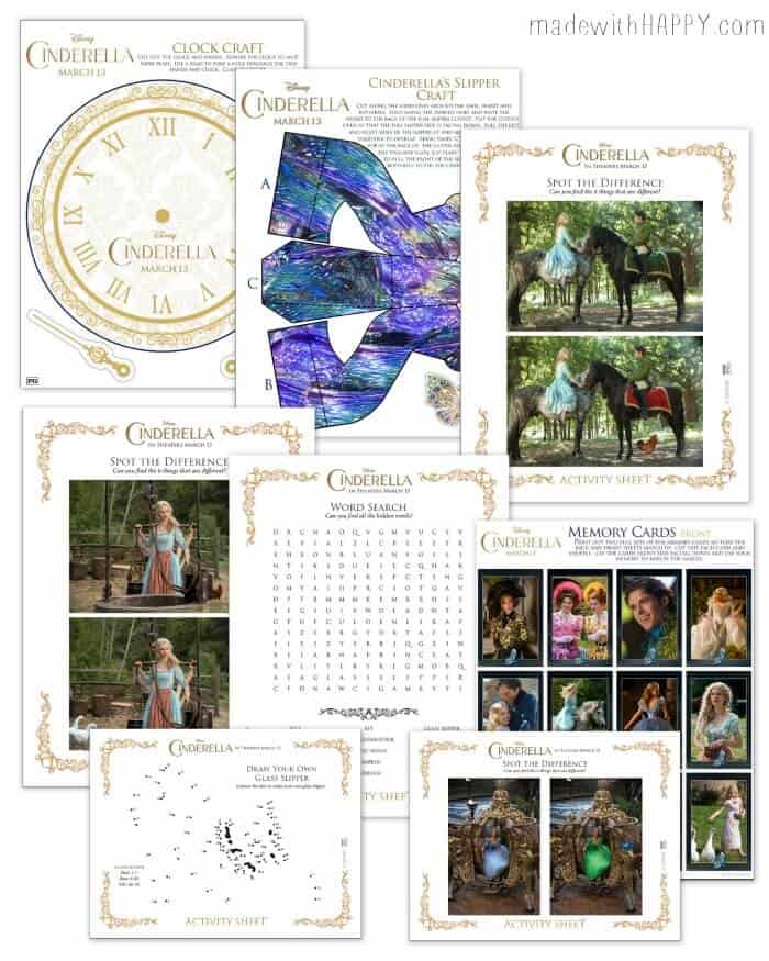 Cinderella-Activity-Sheets