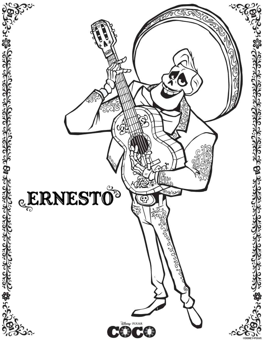 Coco Movie Dante Coloring Page DISNEY S COCO MOVIE PRINTABLES ACTIVITY SHEETS