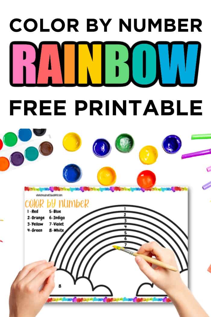 rainbow free printable