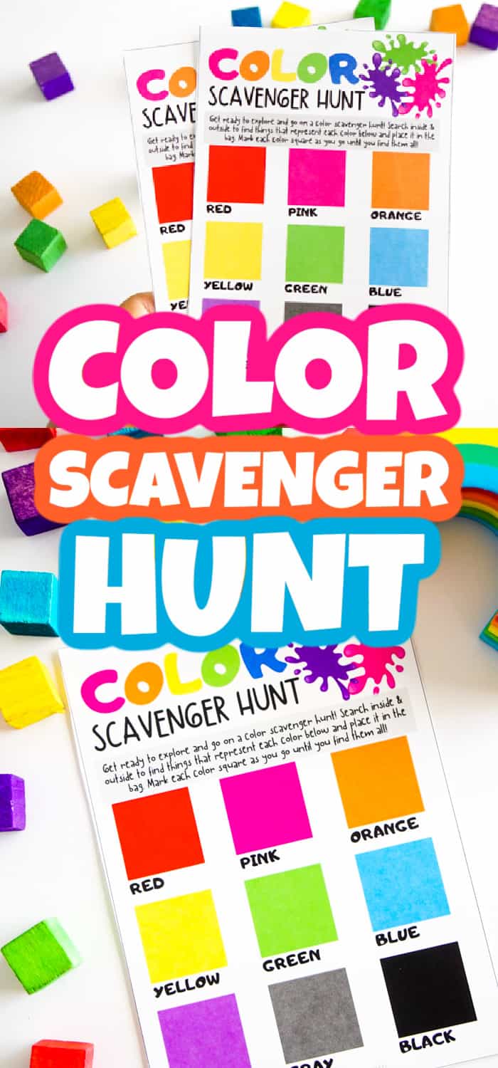 color scavenger hunt for preschoolers
