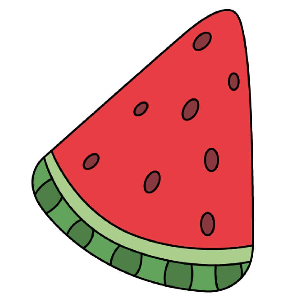 color in watermelon