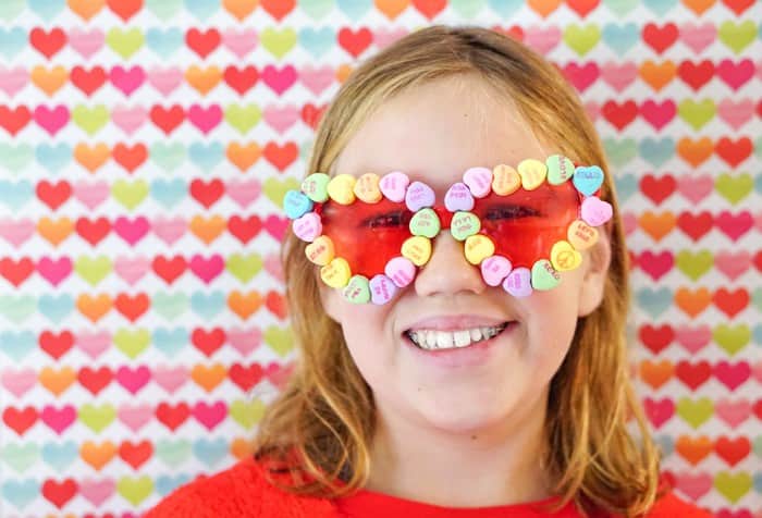 Conversation Heart Glasses